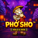 logotipo de Pho Sho Hold & Win