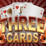 logotipo de Three Cards