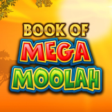 logotipo de Book of Mega Moolah