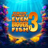 logotipo de Fishin' Frenzy Even Bigger Fish 3