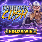 logotipo de Thunder Clash Hold and Win