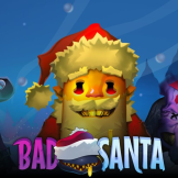logotipo de Bad Santa