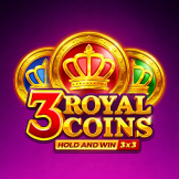 logotipo de 3 Royal Coins Hold and Win