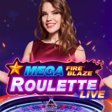 logotipo de Mega FireBlaze Roulette