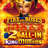 logotipo de Fire and Roses Joker 2 All-In King Millions
