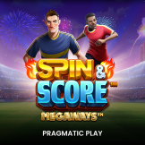 logotipo de Spin And Score Megaways