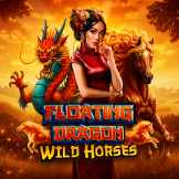 logotipo de Floating Dragon Wild Horses