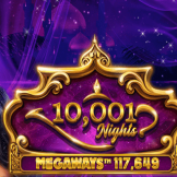logotipo de 10,001 Nights Megaways