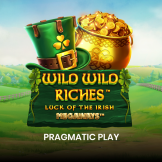 logotipo de Wild Wild Riches Megaways