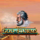 logotipo de Age of the Gods God of Storms