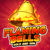logotipo de Flaming Bells Hold and Win