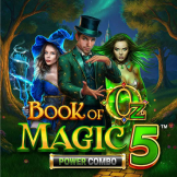 logotipo de Book of Oz Magic 5 Power Combo