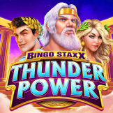 logotipo de Bingo Staxx Thunder Power