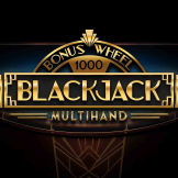 logotipo de Blackjack Bonus Wheel 1000
