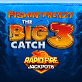 logotipo de Fishin Frenzy The Big Catch 3 Rapid Fire Jackpots