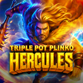 logotipo de Triple Pot Plinko Hercules