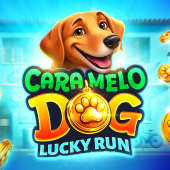 logotipo de Caramelo Dog: Lucky Run