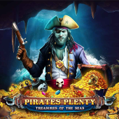 logotipo de Pirates Plenty Treasures of the Seas