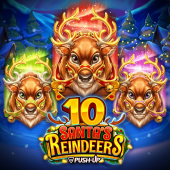 logotipo de 10 Santas Reindeers