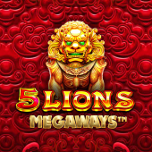 logotipo de 5 Lions Megaways