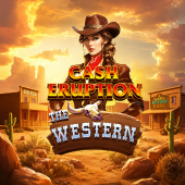 logotipo de Cash Eruption The Western