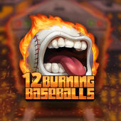 logotipo de 12 Burning Baseballs