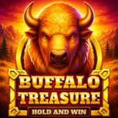 logotipo de Buffalo Treasure Hold and Win