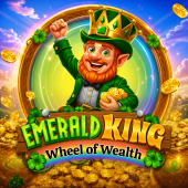 logotipo de Emerald King Wheel of Wealth