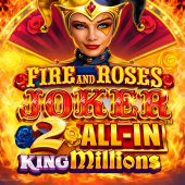 logotipo de Fire and Roses Joker 2 All-In King Millions