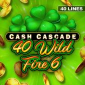 logotipo de Cash Cascade - 40 Wild Fire 6