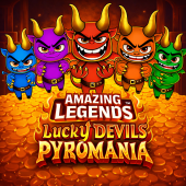 logotipo de Amazing Legends Lucky Devils Pyromania