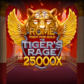 logotipo de Rome Fight For Gold The Tigers Rage