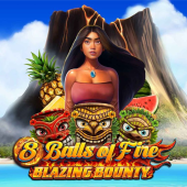 logotipo de 8 Balls of Fire Blazing Bounty