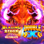 logotipo de Blazing Bison Gold Blitz Ultimate DOUBLE X