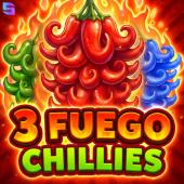 logotipo de 3 Fuego Chillies