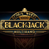 logotipo de Blackjack Bonus Wheel 1000