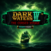 logotipo de Dark Waters III Power Combo The Cursed Voyage