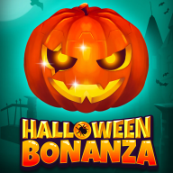 logotipo de Halloween Bonanza