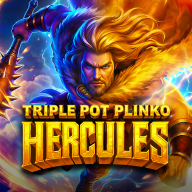 logotipo de Triple Pot Plinko Hercules