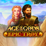 logotipo de Age of the Gods Epic Troy