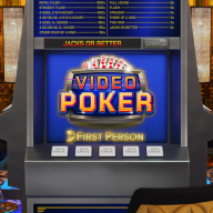 logotipo de First Person Video Poker - Evolution