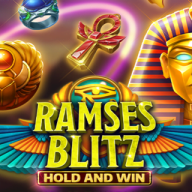 logotipo de Ramses Blitz Hold and Win