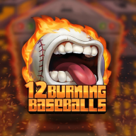 logotipo de 12 Burning Baseballs
