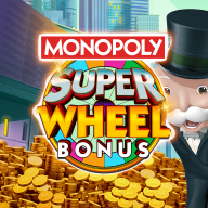 logotipo de Monopoly Super Wheel Bonus