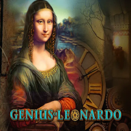 logotipo de Genius of Leonardo