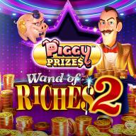 logotipo de Piggy Prizes Wand Of Riches 2