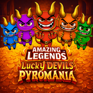 logotipo de Amazing Legends Lucky Devils Pyromania