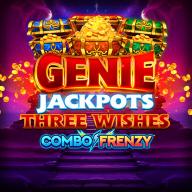 logotipo de Genie Jackpots Three Wishes Combo Frenzy