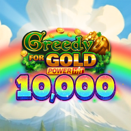 logotipo de Greedy for Gold: Power Hit 10,000