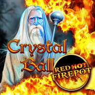 logotipo de Crystal Ball Red Hot Firepot